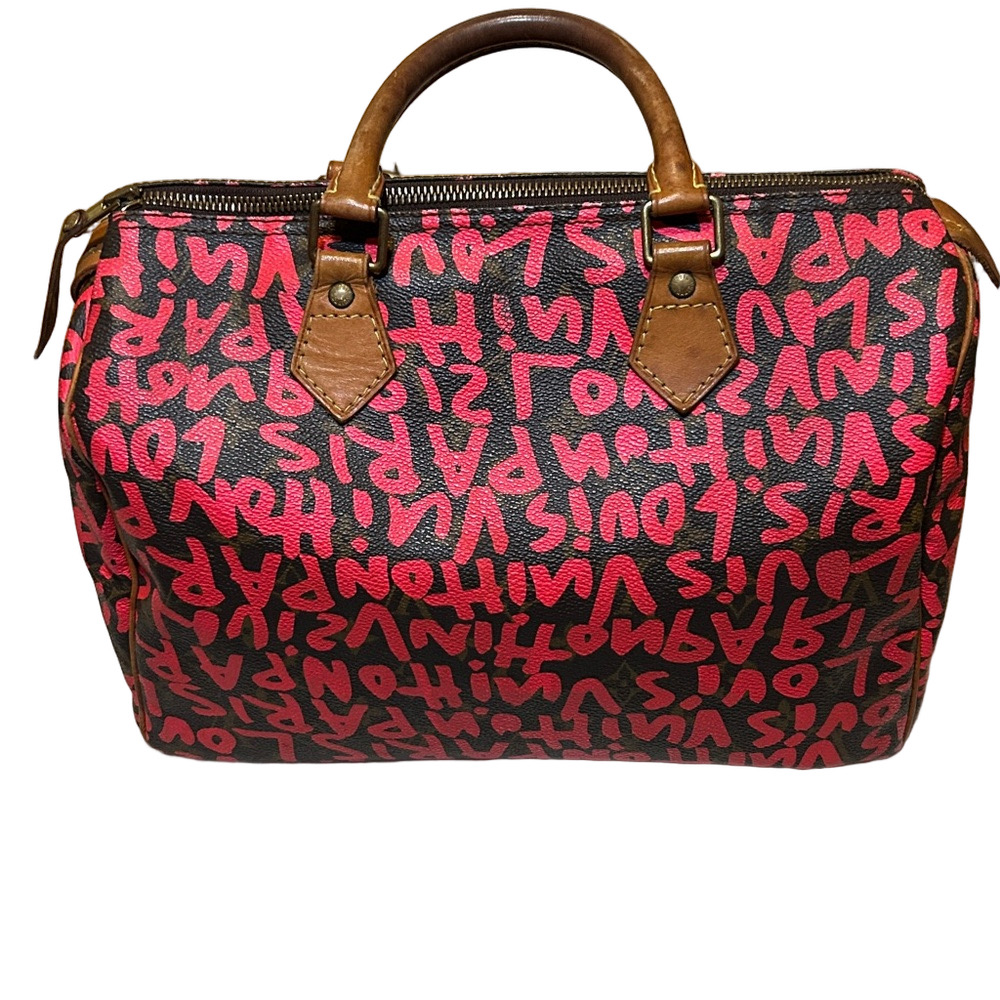 357.  Louis Vuitton Graffiti Speedy 30